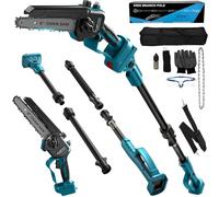 Perche Élagueuse Télescopique Compatible avec Makita 18V (sans batterie)