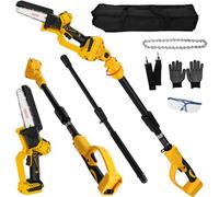 Perche Élagueuse Télescopique Électrique Compatible avec Dewalt 18V