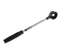 Perche épuisette télescopique ""Picker"" pour balles de golf, longueur 2m Noir/Acier HobbyTech