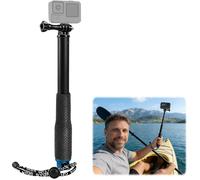 Perche étanche télescopique 94 cm, compatible GoPro et caméras d'action, robuste, idéale pour voyage, ski, surf et outdoor