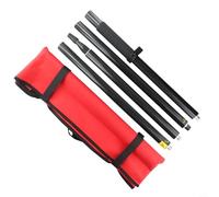 Perche GPS en fibre de carbone de 2 m avec filetage de 1,6 cm, quatre sections modulaires pour un total de stations et équipements GNSS, 32 mm de diamètre, léger 0,9 kg, compatible (2 m)