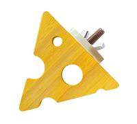 Perche - Moule à fromage | Bois naturel - pour cages pour - Jouet pratique pour canaris Perruches Perruches Jardin domestique Plateforme professionnelle en véritable