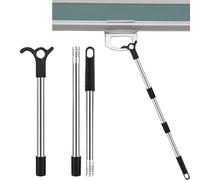 Perche Ouvre-Fenêtre Haute poignée extensible robuste à prise sûre | Outil d'ouverture réglable pour fenêtre haute pour salon, trappe du , escalier des combles, propriétaires