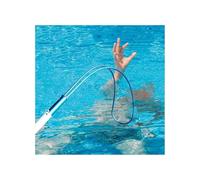 Perche Sécurité Piscine, Perche Sauvetage Piscine, Équipement Sauvetage d'urgence, Perche Télescopique Légère Les Nageurs Noyés Et Le Nettoyage des Parois Piscine(1m)
