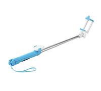 Perche Selfie avec Trepied pour Sony Xperia L4 Smartphone Bluetooth sans Fil Selfie Stick Android IOS Reglable Telecomman (Bleu)