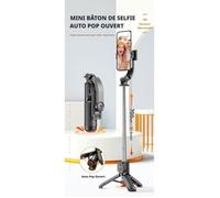 Perche Selfie Bluetooth 3 en 1 avec Trépied - Support Smartphone Extensible 360° - Télécommande Sans Fil
