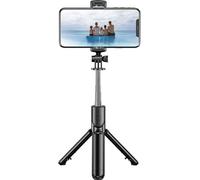 Perche Selfie Bluetooth® + Mini trépied Noir Bigben