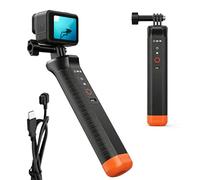 Perche Selfie Flottante Poignée Étanche, Monopode Étanche avec Télécommande Bluetooth, Selfie Stick Flottant pour Caméra sous-Marine, Compatible GoPro Hero 13/12/11/10/9
