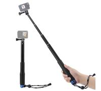 Perche Selfie GoPro 49cm - Télescopique Étanche pour Sport Caméra ALURRA
