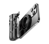 Perche Selfie MagSafe et Quadripode Ultra-Compact avec Télécommande LinQ Noir