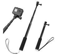 Perche Selfie pour Gopro,Tige en Aluminium à 4 Sections,73 Cm,Tige Télescopique à Une Main pour Hero 11 10 9 8 Osmoaction 3 2 Yi X3,Idéal pour Les Sports Extrêmes Et Les Voyages
