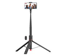 Perche Selfie sans Fil 1.70m pour Smartphone 60 à 95 mm avec Trépied Automatique Forcell Noir