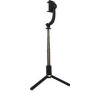Perche smartphone 2 en 1 stabilisateur télécommande bluetooth série q08 noir Noir