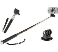 Perche télescopique 1 mètre pour caméra GOPRO + Adaptateur Tripod