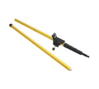 Perche télescopique 4m - Shipenophy - Aluminium - Support niveau laser - 1/4' et 5/8'