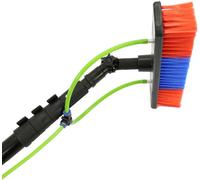 Perche télescopique à eau 6m Nettoyage de fenêtre Nettoyage solaire Nettoyage PV Set