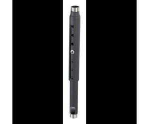 Perche télescopique Chief CMS012018 Speed-Connect 2743mm métal noir pour montage projecteur 58,4x58,4mm