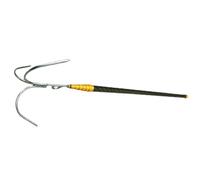 Perche télescopique en carbone de qualité supérieure avec crochet métallique - Idéale for la navigation, le sauvetage et la manutention de marchandises(11m - 1.43m)