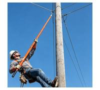Perche télescopique isolée, Perche télescopique mesure haute tension orange