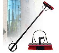 Perche télescopique, porteuse d'eau, Perche télescopique, Nettoyage de vitres 3,6M-11M Nettoyage photovoltaïque, Nettoyage Solaire, Nettoyage de façade, Nettoyage de vitres, nettoy