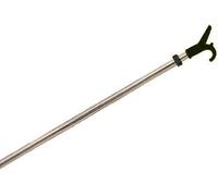 Perche télescopique pour porte-manteau En métal chromé 150 cm - extensible