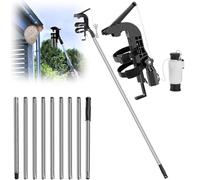 Perche TéLescopique PulvéRisateur,Adaptateur De Support De PulvéRisateur,Rallonge Pulverisateur Pour Traitement Des Nids De GuêPes Et Frelons Distance Perche Professionnelle Pour PulvéRisation Efficac