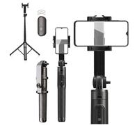 Perche Trépied Compacte acce2s® pour Samsung Galaxy S25 Ultra S24 Ultra Plus FE S23 Ultra Plus .. Extensible 70 cm Télécommande Pro