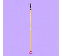 Perche Ultra-légère, Manche Isolant en Fibre de Verre et Crochet Robuste en Fer - Perche Polyvalente pour Pompiers, opérations d'effraction, rénovation de sols, toitures et Murs(4m/13.12ft)