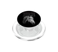 Percheron Tête de Cheval de Ferme pour bétail PopSockets PopGrip pour MagSafe