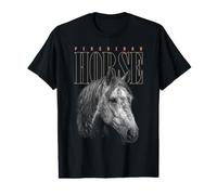 Percheron Tête de Cheval de Ferme pour bétail T-Shirt Graphique avec Valeur