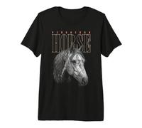 Percheron Tête de Cheval de Ferme pour bétail T-Shirt Haut de Gamme