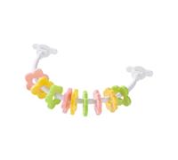 Perchoir à mâcher pour perroquet à pétales, accessoire de cage coloré, fonction interactive avec matériau sûr, perchoir pour perroquets pour perruches, jouet à mâcher avec un design amusant, perchoirs