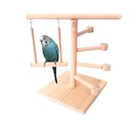 Perchoir à oiseaux, jouet en bois pour perroquet - Accessoires pour cage à oiseaux, perruches pour cacatoès, perruches, escalade et des échelles
