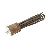 Perchoir à oiseaux naturel pour perroquets - Grattoir à cage - Jouet de branche - Grattoir