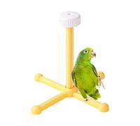 Perchoir à oiseaux silencieux antidérapant interactif rotatif accessoires | Perchoir à oiseaux pour sauter, poursuivre l'escalade des perruches, calopsittes calopsittes inséparables