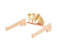 Perchoir à Poules pour Juchage Naturel | Bois Naturel pour Éducation Volaille | Barre de Perchage Poules Oiseaux Perroquets Jeu & Entraînement,Accessoire pour Poulailler Volailles Poussins et Oiseaux