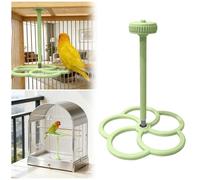 Perchoir à vent rotatif pour oiseaux - Jouet amusant pour perruche avec divertissement interactif, calopsitte et conure avec design sûr, petit et moyen perchoir pour canari pour activité, mâcher