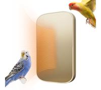 Perchoir Chauffant Oiseau Accessoires Chauffants Anti-Morsure Anti-Brûlure | Tapis Chauffant Pour Cage D'Intérieur À Perruches Pour Gris D'Afrique, Calopsittes, Petits Animaux