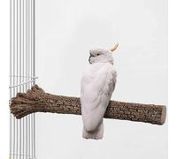 Perchoir Chauffant pour Oiseaux 5 W, Support pour Perroquet Chauffant à Température Réglable, Chauffage d'hiver pour Cages à Oiseaux, Chauffage Intérieur pour Perruches (Prise UE)