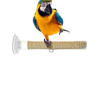 Perchoir de douche pour oiseaux, grand jouet en corde, perchoir pour voiture, pour carrelage, verre, salle de bain, cage de voyage, , perruche, cacatoès, calopsitte, inséparable