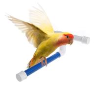 Perchoir de douche pour oiseaux | Perchoir à oiseaux avec ventouse, support mural, accessoires de cage à perroquet, jouets de bain pour perruches, calopsittes, inséparables