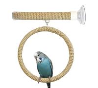 Perchoir de Douche pour Oiseaux - Support À Ventouses Grandes pour Jouets - Jouet Perchoir pour Fenêtre Et Bain | pour Perruche Calopsitte Perroquet Gris D'Afrique