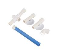 Perchoir de Douche pour Perroquet |3 ventouses puissantes pour carrelage/Verre/Panneaux |Plateforme de Bain pour Oiseaux sans perçage |Tube en Plastique antidérapant pour l'heure