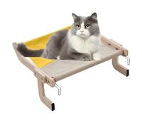 Perchoir de fenêtre pour chat, hamac de fenêtre pour chat | Siège de pour - Siège de hamac pour, cadre en bois pour grands chats, lit pour facile à régler pour rebord de