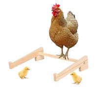 Perchoir de Poulailler,Support en Bois pour Oiseaux - Barre de Perchoir pour Volaille et Oiseaux Élevage - Poules, Poussins, Perruches