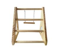 Perchoir de Poulet en Bois, 20x23x18cm, avec Panneau d ' Observation étincelant pour s ' Amuser, perchoir de Repos pour Poulet de Ferme