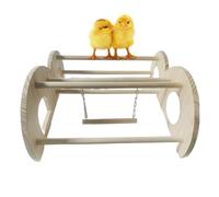 Perchoir de siège pour poules | Perchoir à bascule en bois pour poulailler | Perchoir pour enclos pour une utilisation dans l'écurie, en plein air, à la ferme et pour l'emploi des volailles