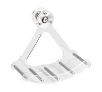 Perchoir en acier inoxydable pour animal domestique avec lien en métal renforcé pour soulager le stress et l'escalade avec cadre en métal