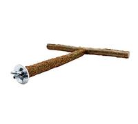 Perchoir en bois naturel pour perroquet debout Griffe de meulage pour petits oiseaux Toilettage des ongles Jouets pour perroquet Filles Garçons Jouets d'escalade Drôles Perchoirs Grands Perchoirs