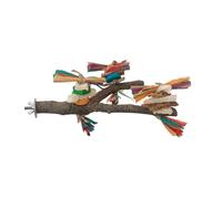 Perchoir en bois pour perroquets à vis pour oiseaux, calopsitte, cage à oiseaux, perchoirs d'escalade pour perruches, perruches, perroquets